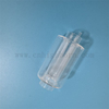 Heat And Corrosion Resistant Customized Double Layer Transparent Quartz Glass Tube