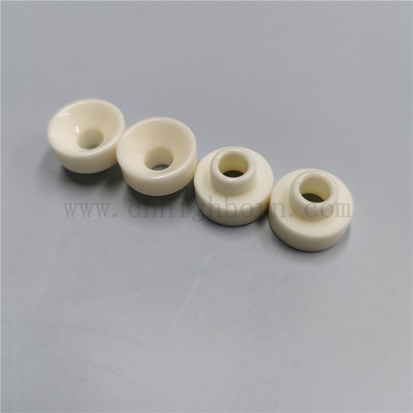 Wear Resistant 99.5% Machining Al2O3 Structural Part Alumina Ceramic Eyelet