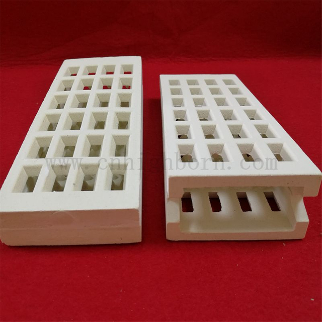High temperature resistance cordierite kiln bracket refractory ceramic support parts