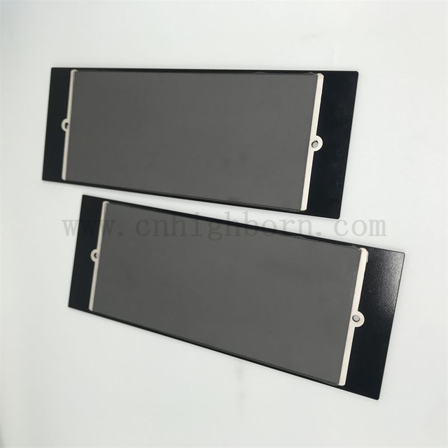 High Efficiency Far Infrared Graphene Coating 4mm Thickness Ceramic Glass Heating Plate 