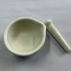 Chemical Laboratory Glazed Ceramic Porcelain Mortar And Pestle with Pouring Lip