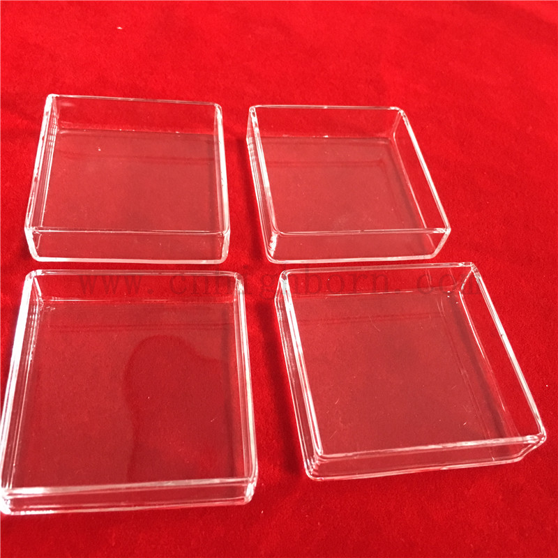 Heat Resistance Customized Clear Quartz Glass Petri Dish