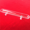 Customized Clear High Temperature Quartz Glass Boat with Legs