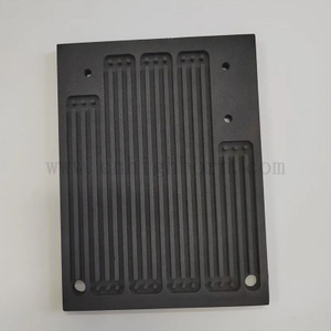 Customized RBSIC/SISIC Sintered Silicon Carbide Ceramic Bipolar Plate Sic Board
