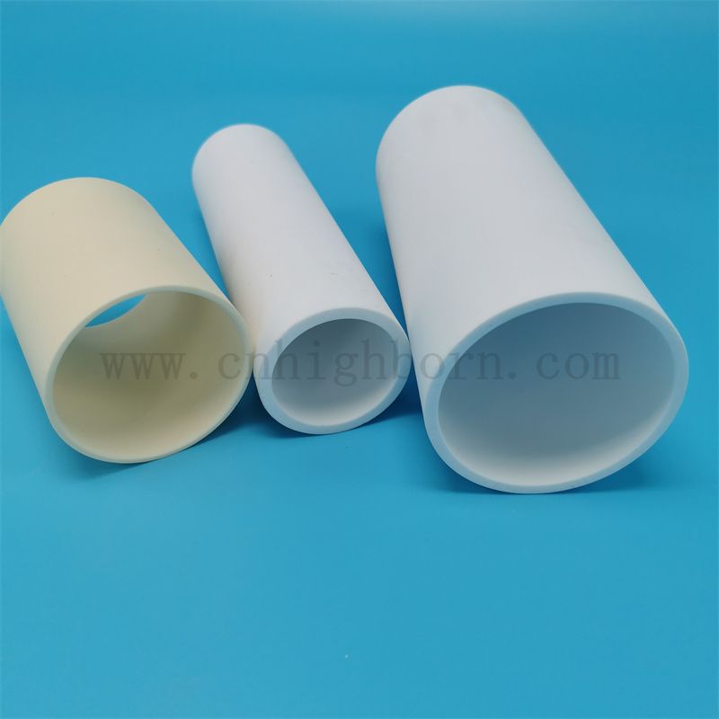 High Temperature 95% 99.5% Al2O3 Pipe Alumina Ceramic Tubes