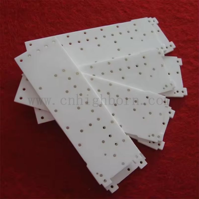 Macor machinable glass ceramic piece good insulating Macor ceramic substrate