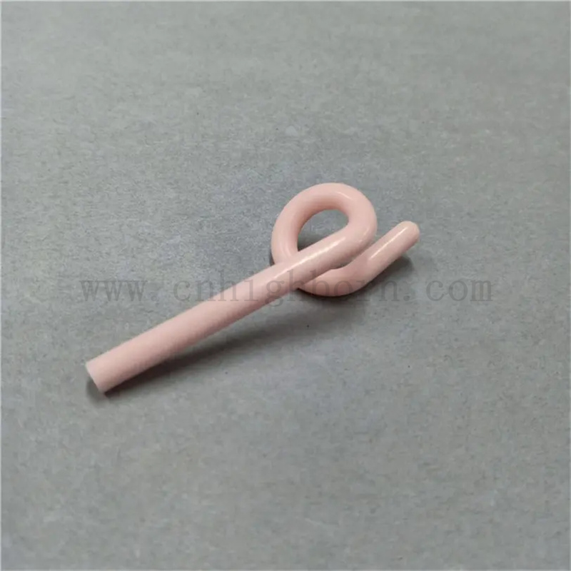 High Strength Alumina Ceramic Pigtail Yarn Guide Textile Machinery Parts