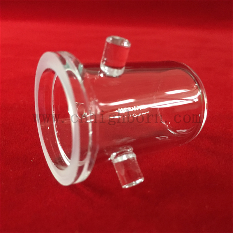 Heat Resistance Customized Lab Research Clear Quartz Glass Crucible