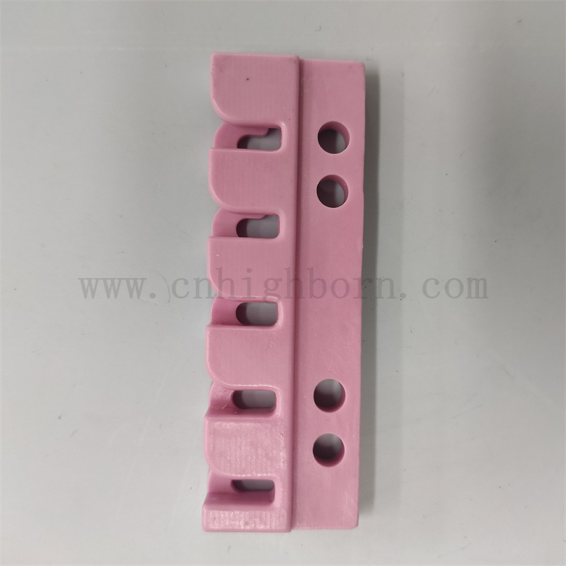 In Stock Al2O3 Textile Parts Alumina Ceramic Wire Guide Multi-tooth Comb 