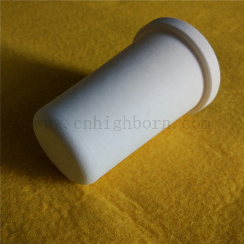 Customized Mgo Magnesium Oxide Ceramic Gold Melting Crucible for Muffle Furnaces