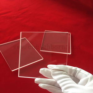 High Light Transmittance 90% Transparent UV Fused Silica Plate 