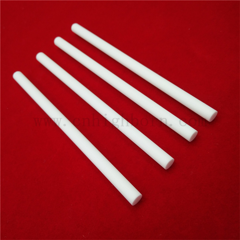 Customized Zirconia Rod High Temperature Resistant ZrO2 Ceramic Stick