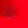 0.1mm Thin Clear Circular Sight Glass Used Polished Quartz Plate 