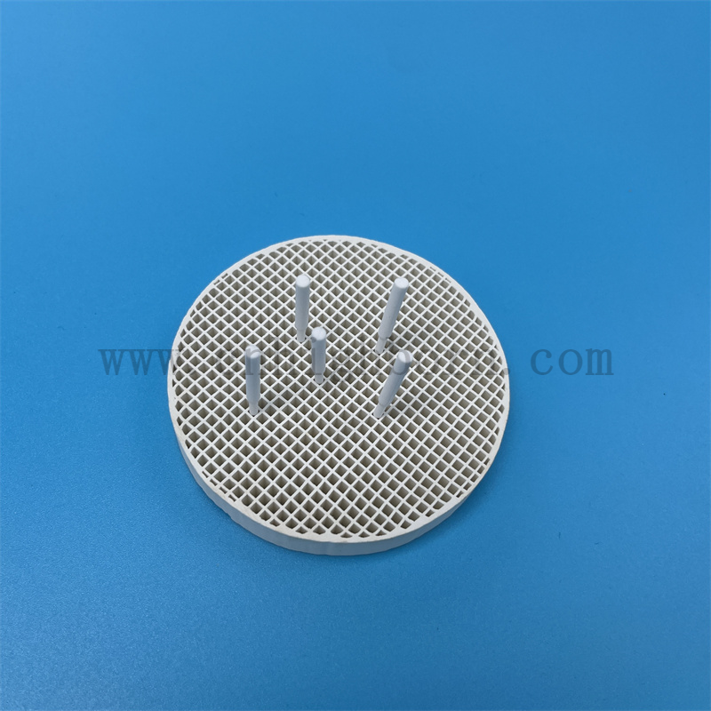 honeycomb ceramic disc