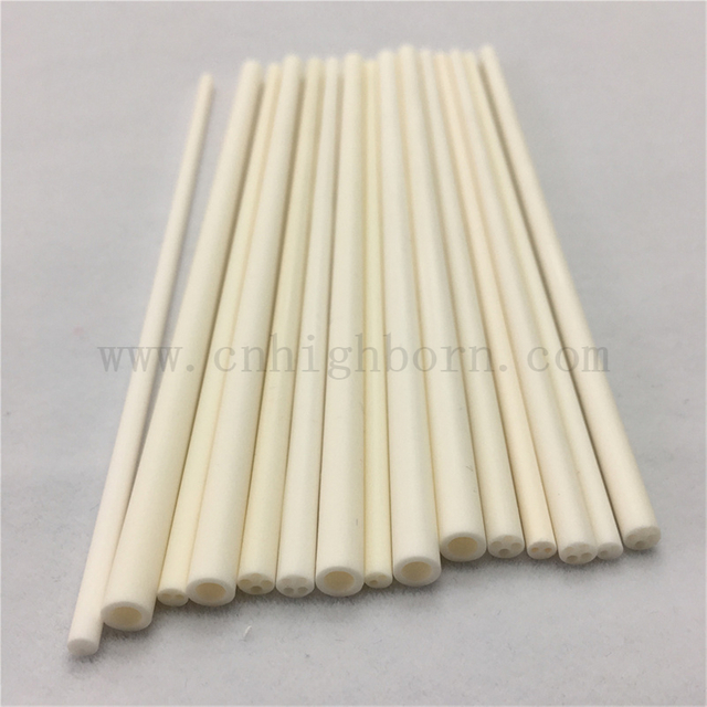 Customized Insulation Alumina Ceramic Tube 99 Al2O3 Perforated Pipe