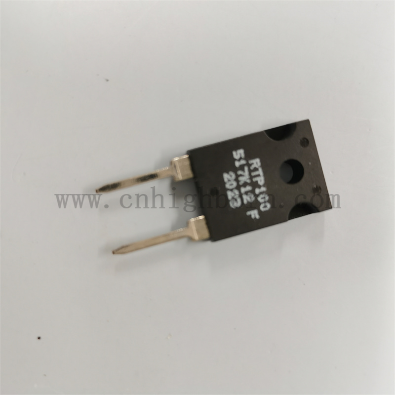 Easy Mounting RTP100W Power Thick Film Electrical Resistors