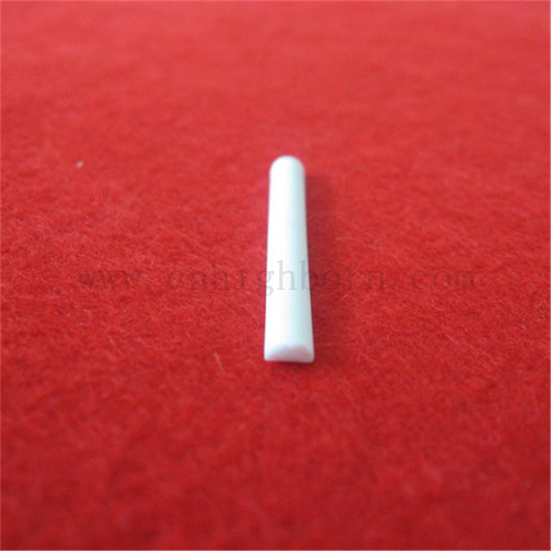 96 Alumina Half-round Rod Customized Wear Resistant Al2O3 Ceramic Pillar