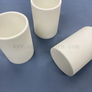 Laboratory 99% MgO Magnesia Ceramic Melting Crucible Magnesium Oxide Pot Cup