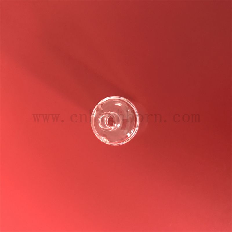 High Temperature Resistance Deep Process Clear Quartz Silica Glass Tube