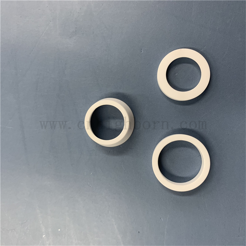 Customized High-hardness Alumina Ceramic Protection Cycle 95% AL2O3 Seal Ring