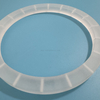 Heat Resistance Frosted Quartz Glass Flange with Hole for Industrial Applications