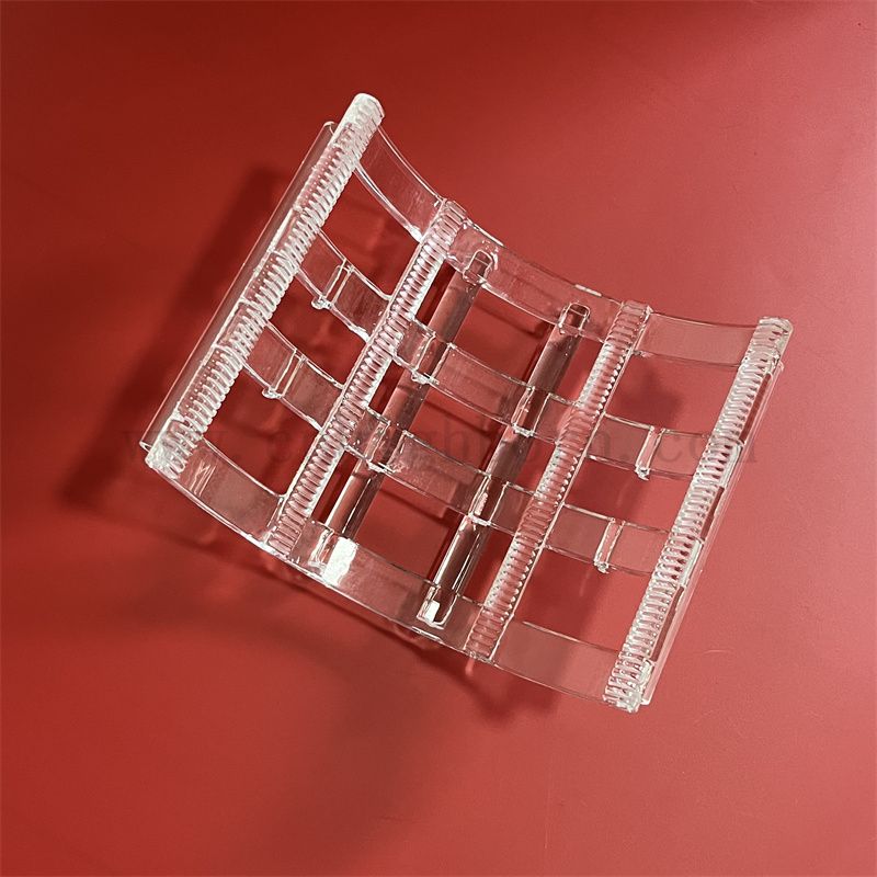 Factory Supply Solar Energy Customized Transparent Fused Silica Quartz Glass Wafer Boat