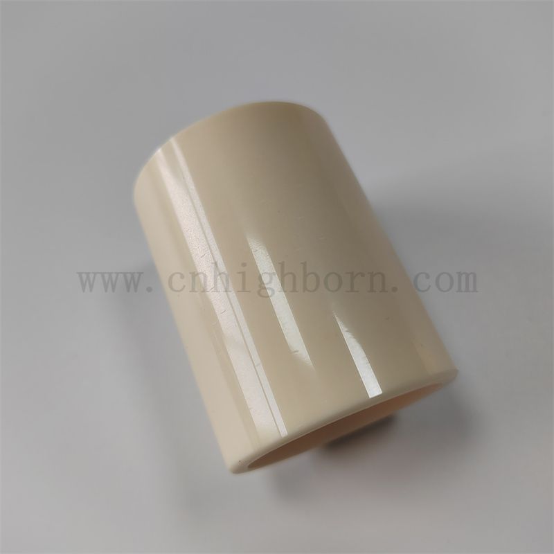 Customized 95% Alumina Ceramic Tube Al2O3 Ceramic Bushing 