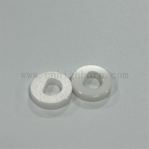 Surface Mirror Polishing Zirconia Ring Insulator White ZrO2 Ceramic Plate
