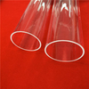Heat Resistance Transparent Fused Silica Glass Quartz Shape Tube