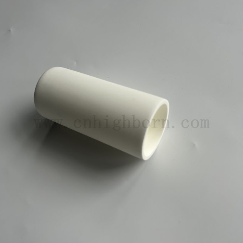 High Purity Magnesium Oxide Ceramic Crucible Customized MgO ceramic Pot