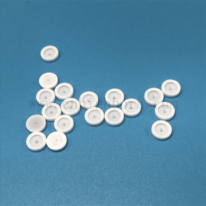 Insulator White Zirconia Irregular Part Yttrium Stabilized ZrO2 Ceramic Fog Mist Nozzle