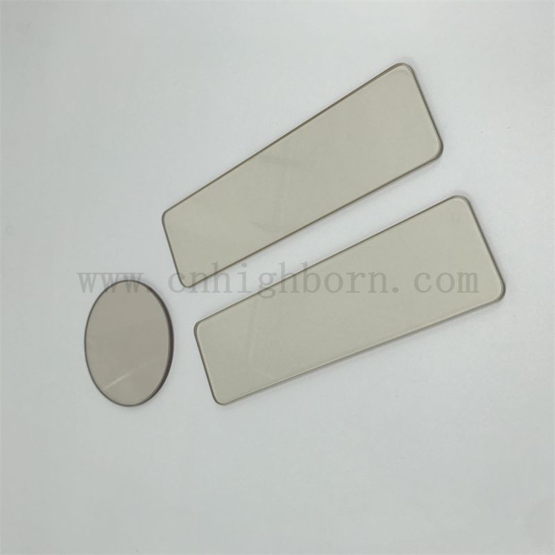 Customized 4mm 5mm 400W White Glass Infrared Heater Ceramic Plate for Induction Cooker