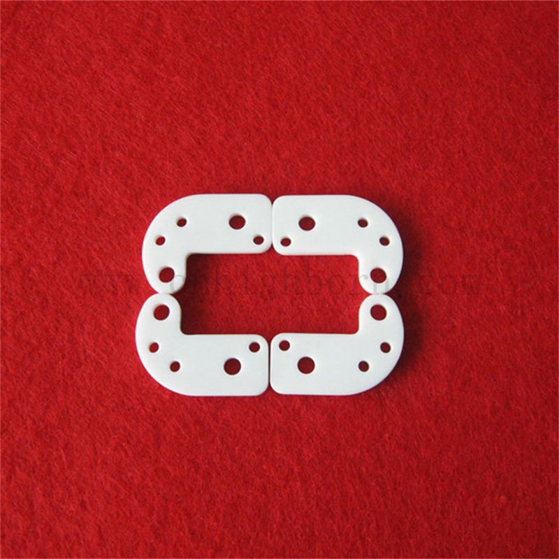 No Porosity Machinable Glass Ceramic Irregular Part Insulator Macor Ceramic Sheet