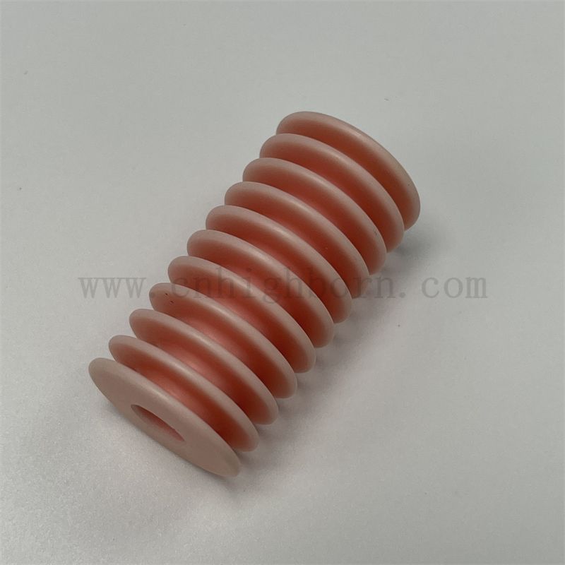 Al2O3 Textile Machinery Accessories Wear Resistant Alumina Ceramic Guide Roller Winding Device