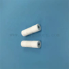 Customized Macor Solid Shaft Machinable Glass Ceramic Thread Bar with SS Inserts