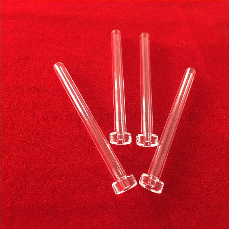 Customized Heat Resistance Transparent Fused Quartz Silica Glass Tube