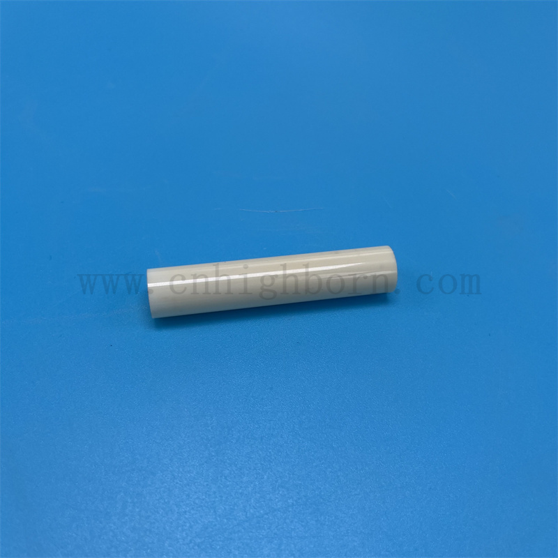 Wear Resistance Al2O3 Alumina Ceramic Yarn Guide Tube Textile Ceramic Pipe