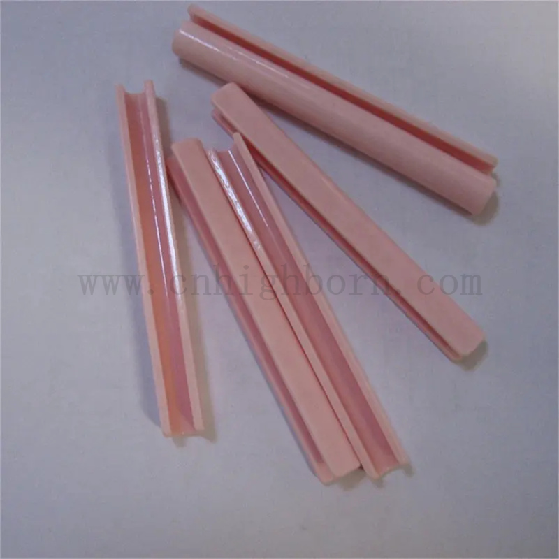 99% Pink Al2O3 Alumina Ceramic Yarn Guide Textile Ceramic Diverse Types Guides