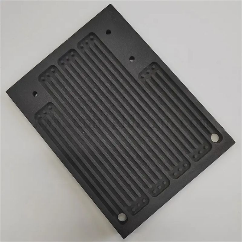 Customized RBSIC/SISIC Sintered Silicon Carbide Ceramic Bipolar Plate Sic Board