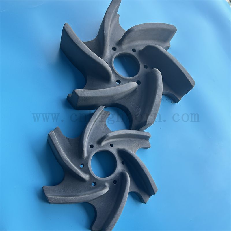 Insulator Silicon Carbide Reaction Sintered Part Wear Resistant SiC Ceramic Irregular Block