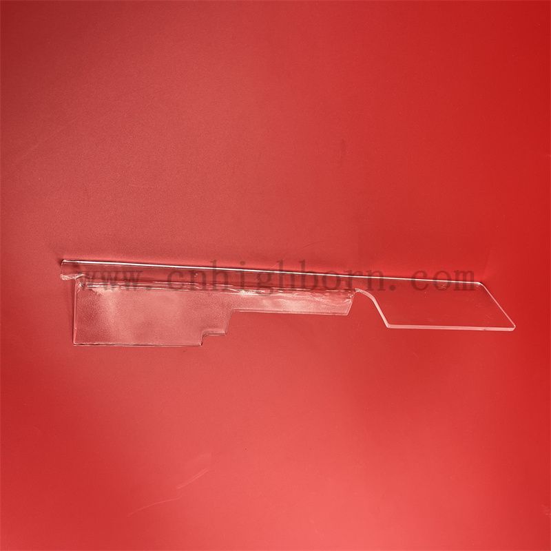 Transparent Quartz Glass Plate