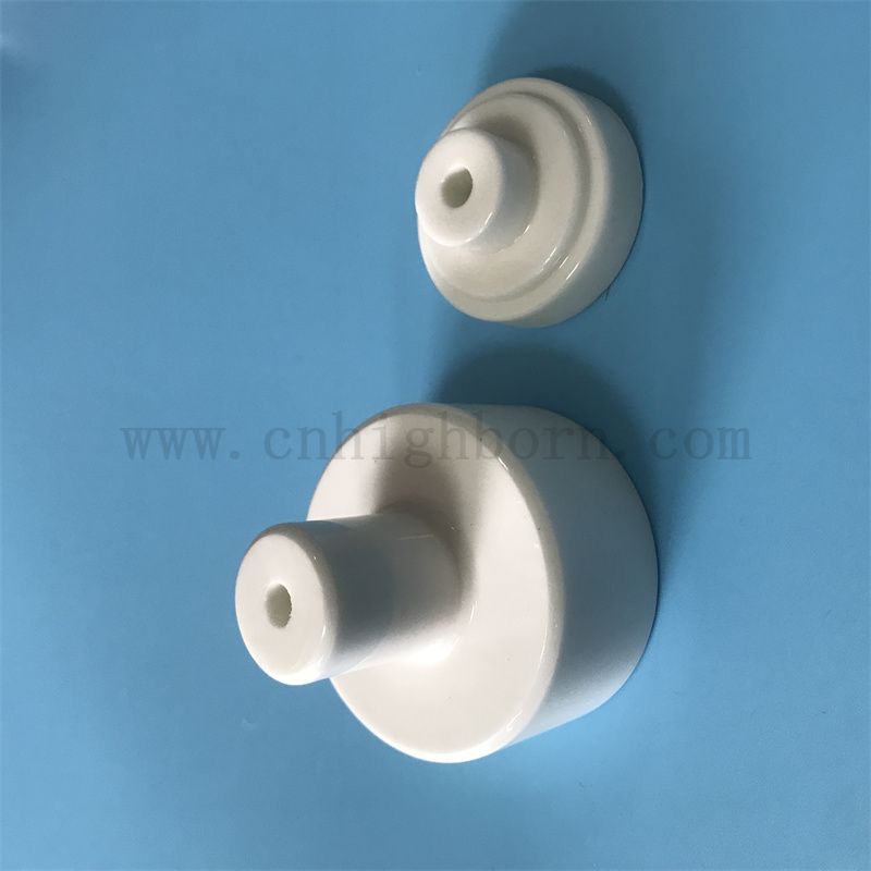 Insulator Al2O3 Ceramic Block White Aumina Special-shaped Part