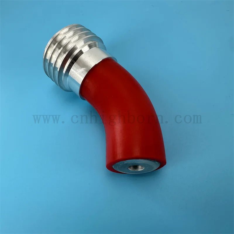 High Hardness Temperature B4C 45-degree Bent Boron Carbide Ceramic Sandblasting Venturi Nozzle