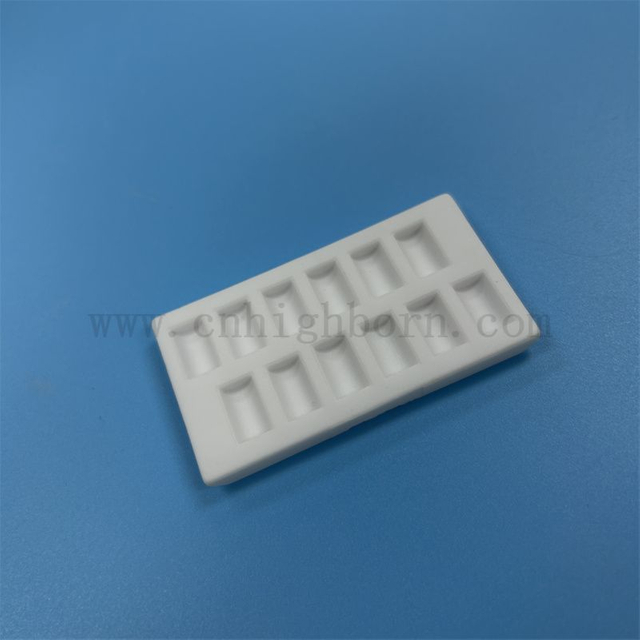 Customized Corundum Mullite Ceramic Board Refractory Cordierite Ceramic Crucible