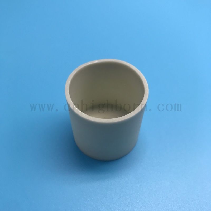 Super High Thermal Conductivity Aluminum Nitride Pot AlN Ceramic Heating Crucibles