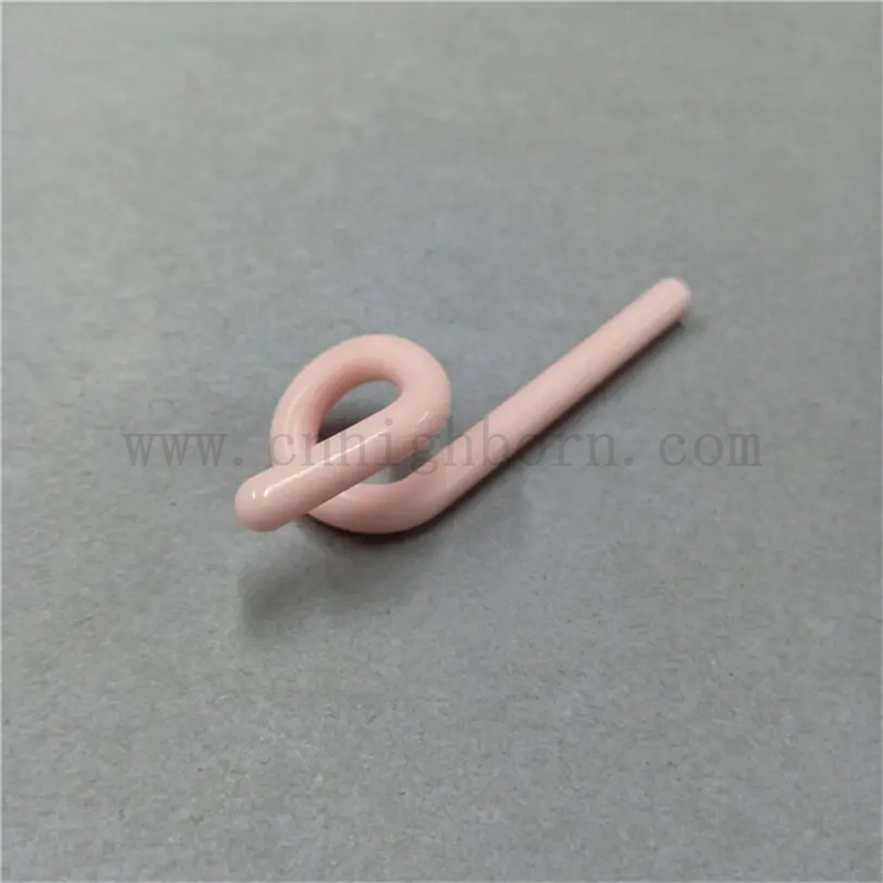 High Strength Alumina Ceramic Pigtail Yarn Guide Textile Machinery Parts