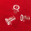 Heat Resistance Customized Lab Research Clear Quartz Glass Crucible