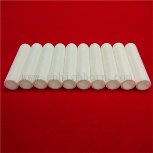 Customized One End Sealed Zirconia Tube ZrO2 Ceramic Pipe