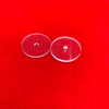 0.1mm Thin Clear Circular Sight Glass Used Polished Quartz Plate 