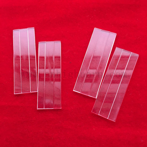 Customized High Transparent Polishing Perforated Quartz Glass Microplates
